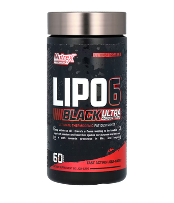 Nutrex Research Lipo 6 Black Ultra Concentrate, 60 капс. NRX-00071 фото