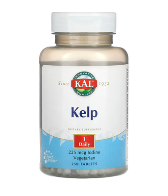 KAL Kelp Iodine 225 мг, 250 таб CAL-75400 фото