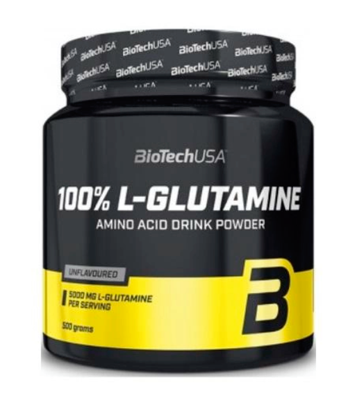 BiotechUSA 100% L-Glutamine, 500 г BiotechUSA-56 фото