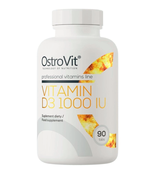 OstroVit Vitamin D3 1000 IU, 90 таблеток OstroVit-001 фото