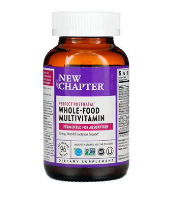 New Chapter Perfect Postnatal Multivitamin (Мультивитаминный постнатальный комплекс), 96 таб. NCR-90057 фото