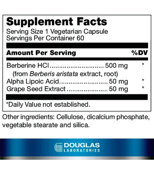 Douglas Laboratories Berberine Balancel, 60 капс. DOU-03763 фото