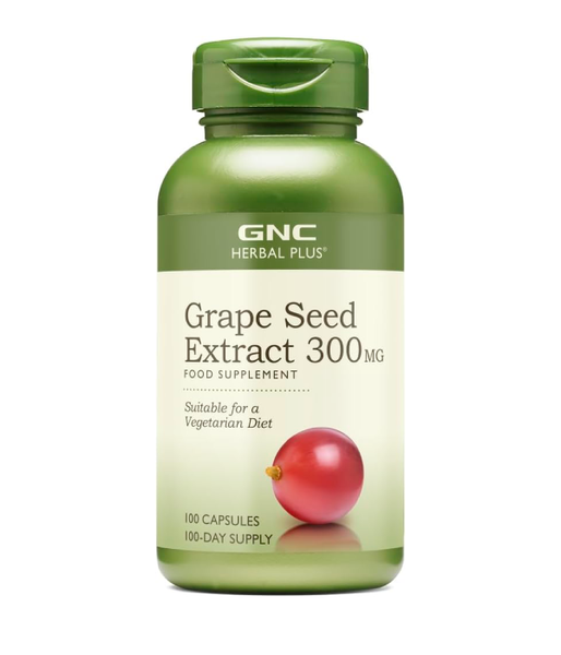 GNC GRAPE SEED (Экстракт виноградных косточек) 300 мг, 100 капс. GNC-16 фото