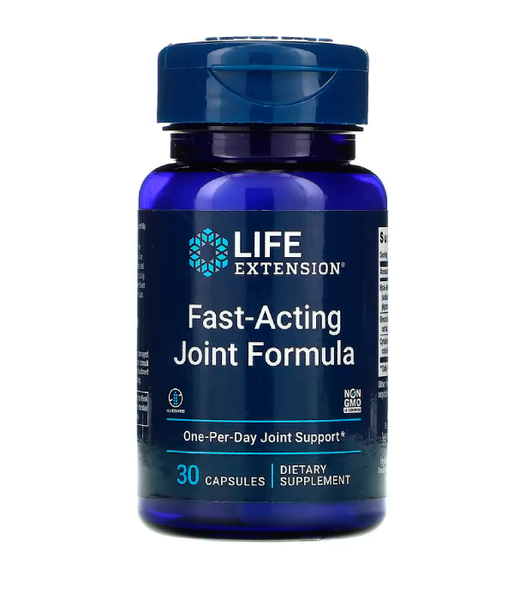 Life Extension Fast-Acting Joint Formula (Комплекс для суглобів), 30 капс. LEX-96503 фото