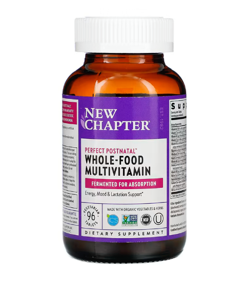 New Chapter Perfect Postnatal Multivitamin (Мультивітамінний комплекс постнатальний), 96 таб. NCR-90057 фото