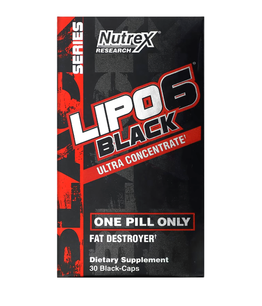 Nutrex Research Lipo 6 Black Ultra Concentrate, 30 капс. NRX-00764 фото