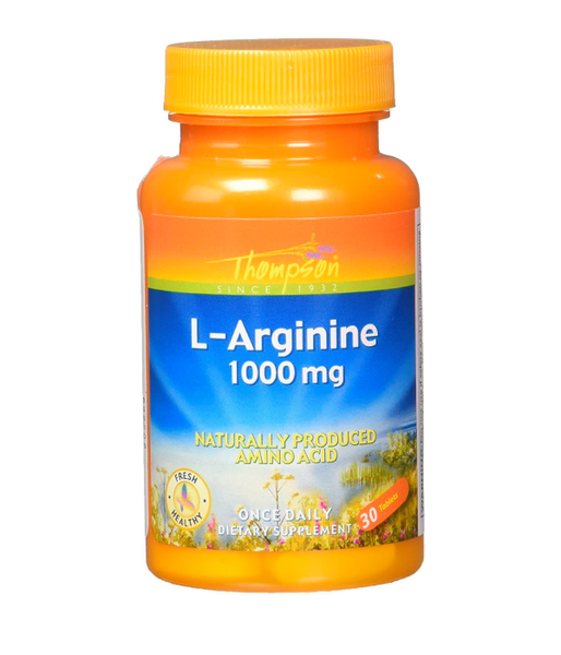 Thompson L-Arginine (L-Аргинин) 1000 мг, 30 таб. THO-19009 фото