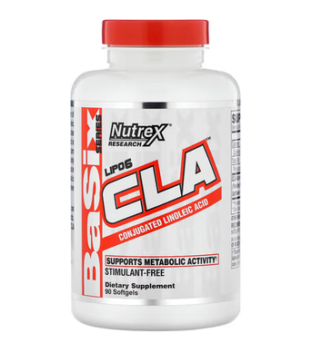 Nutrex Research Lipo-6 CLA (КЛК кон’югована лінолева кислота), 90 капс. NRX-00018 фото