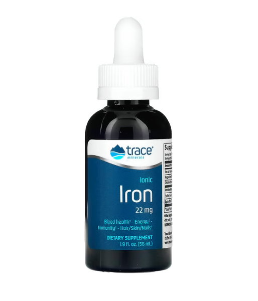 Trace Minerals Research Ionic Iron (Іонну залізо) 22 мг, 56 мл TMR-00016 фото