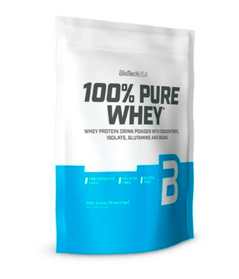 BiotechUSA 100% Pure Whey, шоколад, 1000 г BiotechUSA-11 фото