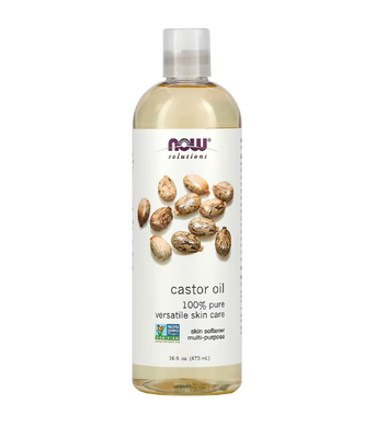 Now Foods, CASTOR OIL (Касторова олія), 473 мл NOW-07675 фото