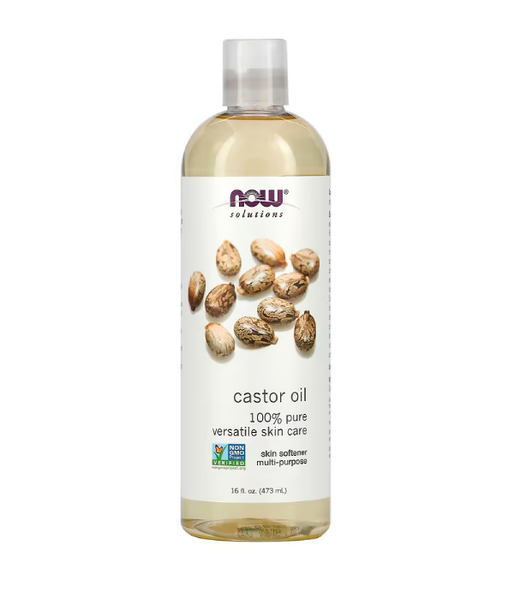 Now Foods, CASTOR OIL (Касторова олія), 473 мл NOW-07675 фото