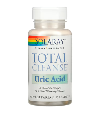 Solaray Total Cleanse Uric Acid (Очиститель мочевой кислоты), 60 вег.капс. SOR-35007 фото
