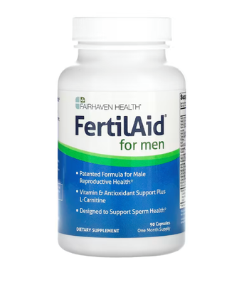 Fairhaven Health FertilAid for Men (Репродуктивное здоровье мужчин), 90 капс. FHH-00005 фото