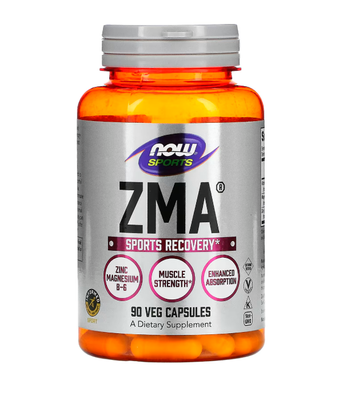 Now foods ZMA 800 мг (засіб для відновлення після занять спортом), 90 вег.капс. NOW-02200 фото
