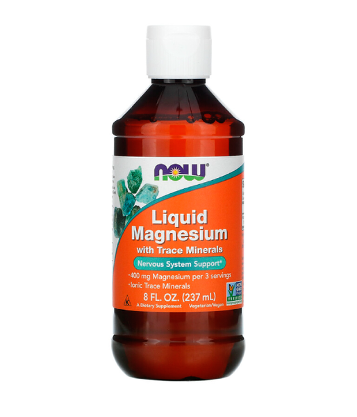 Now Foods MAGNESIUM/TRACE MINS,  237 мл NOW-01288 фото