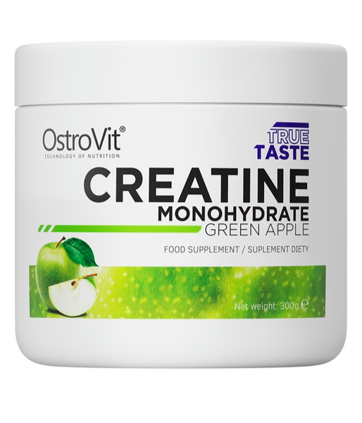 OstroVit Creatine Monohydrate (Креатин) смак зеленого яблука, 300 г ostrovit-09 фото