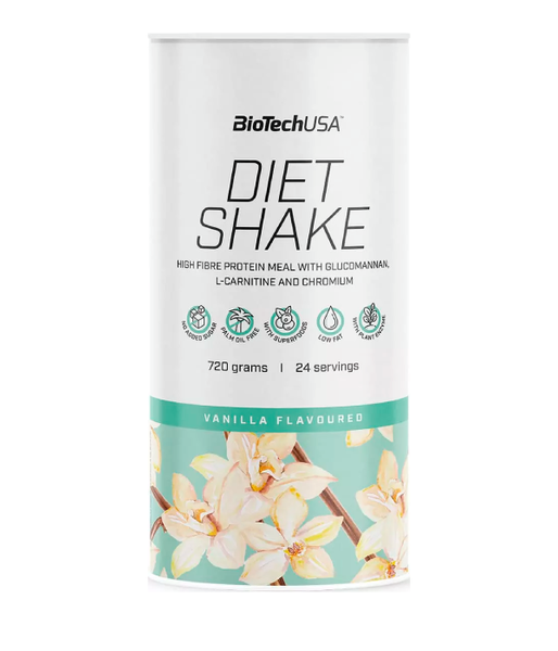 BiotechUSA Diet Shake, ваніль, 720 г BiotechUSA-16 фото