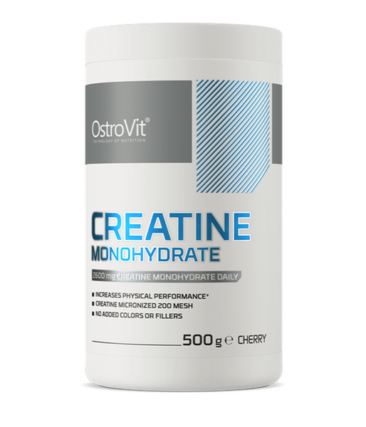 OstroVit Creatine Monohydrate (Креатин) вишневий смак, 500 г ostrovit-11 фото