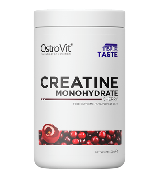 OstroVit Creatine Monohydrate (Креатин) вишневий смак, 500 г ostrovit-11 фото