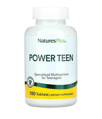 Nature's Plus Source of Life Power Teen (Витамины для подростков), 180 таб. NAP-29992 фото