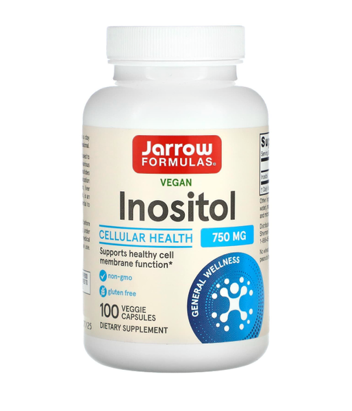 Jarrow Formulas Inositol (Инозитол) 750 мг, 100 капс. JRW-01024 фото