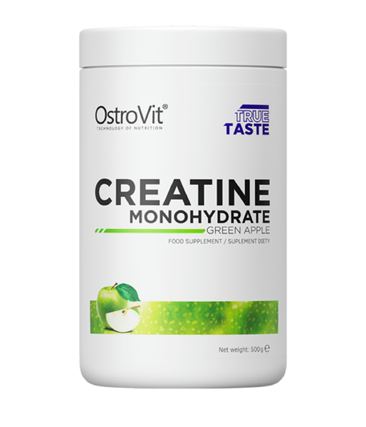 OstroVit Creatine Monohydrate (Креатин) смак зеленого яблука, 500 г ostrovit-12 фото