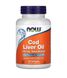 Now Foods COD LIVER OIL 1,000 мг Рыбий жир из печени трески, 90 капс NOW-01743 фото 1