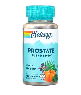 Solaray Prostate Blend SP-16 (Здоров'я простати), 100 вег.капс. SOR-02160 фото