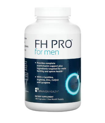 Fairhaven Health FH Pro for Men (Репродуктивне здоров'я чоловіків), 180 капс. FHH-00218 фото