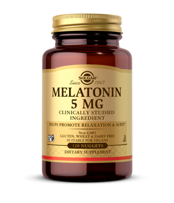 Solgar Melatonin (Мелатонін) 5 мг, 120 жув.таб SOL-01937 фото