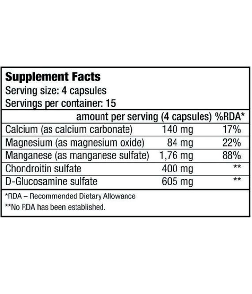BiotechUSA Chondroitin & Glucosamine, 60 капс. BiotechUSA-70 фото