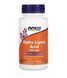 Now Foods ALPHA LIPOIC ACID (Альфа-ліпоєва кислота) 100мг, 60 капс NOW-03040 фото 1